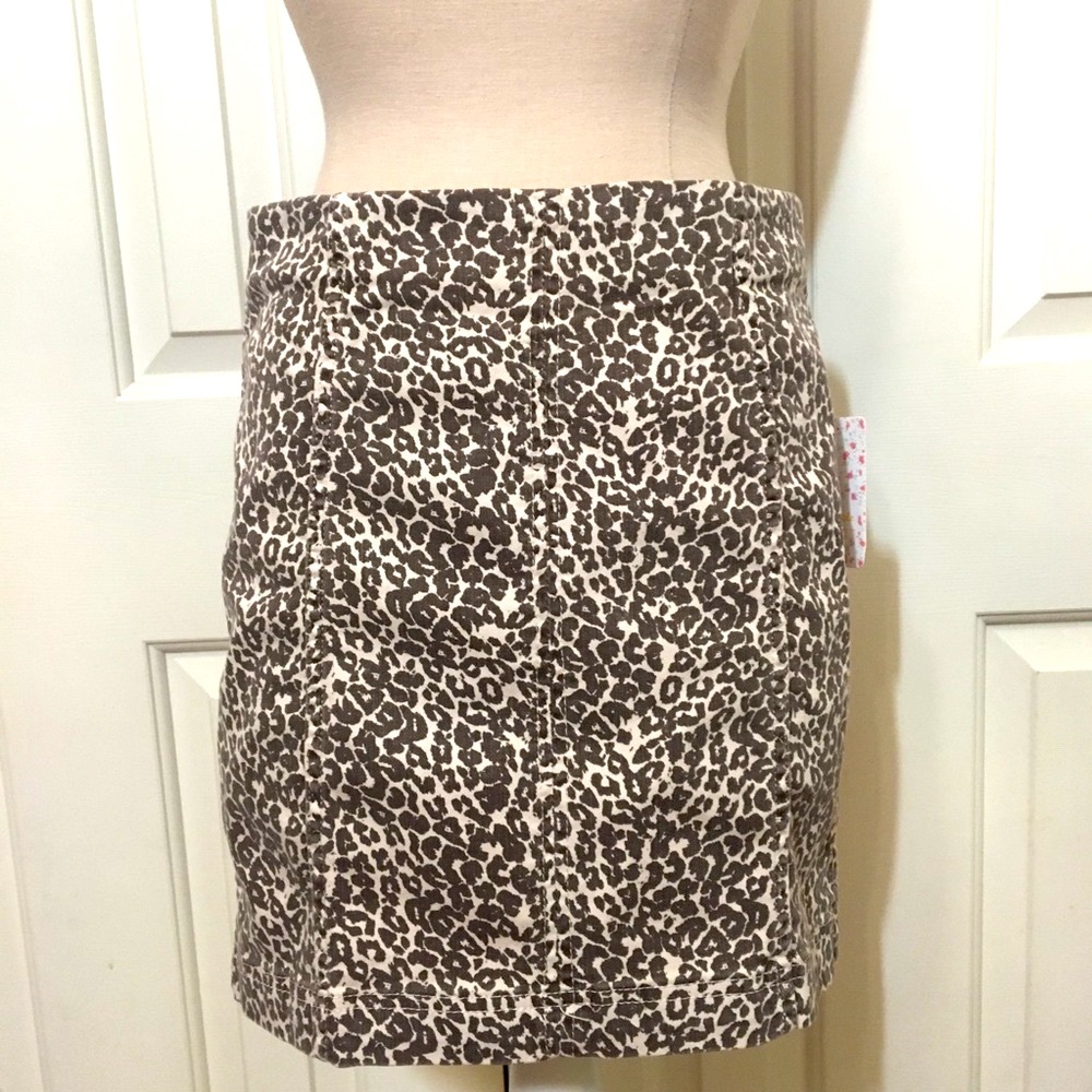 NWT Free People Modern Femme Novelty Mini Skirt - Picture 2 of 9